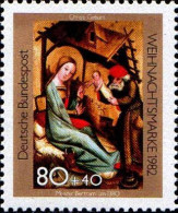 RFA Poste N** Yv: 993 Mi:1161 Weihnachtsmarke Meister Bertram Um 1380 (Thème) - Cristianismo