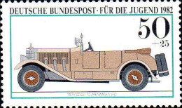 RFA Poste N** Yv: 956 Mi:1124 Für Die Jugend Mercedes-Turenwagen 1924 (Thème) - Cars