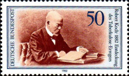 RFA Poste N** Yv: 954 Mi:1122 Robert Koch Prix Nobel (Thème) - Premio Nobel