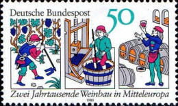 RFA Poste N** Yv: 909 Mi:1063 Weinbau In Mitteleuropa (Thème) - Landwirtschaft