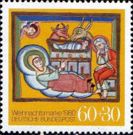RFA Poste N** Yv: 912 Mi:1066 Weihnachtsmarke Naissance De Jésus (Thème) - Natale