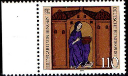 RFA Poste N** Yv: 864 Mi:1018 Hildegard Von Bingen Benedictine (Bord De Feuille) (Thème) - Christianity