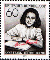 RFA Poste N** Yv: 857 Mi:1013 Anne Frank (Thème) - Famous Ladies