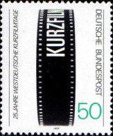 RFA Poste N** Yv: 846 Mi:1003 25.Jahre Westdeutsche Kurzfilmtage (Thème) - Kino