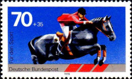 RFA Poste N** Yv: 815 Mi:968 Für Den Sport Equitation (Thème) - Reitsport