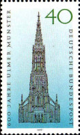 RFA Poste N** Yv: 784 Mi:937 Ulmer Münster (Thème) - Iglesias Y Catedrales