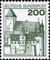 RFA Poste N** Yv: 767 Mi:920A1 Schloss Bürresheim-Eifel (Thème) - Castillos