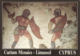 CHYPRE - Curium Mosaics - Limassol  - Colorisé - Carte Postale - Cipro