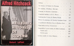 C1 Alfred HITCHCOCK Presente MEILLEURES HISTOIRES DE SUSPENSE EO 1962 Laffont - Otros & Sin Clasificación