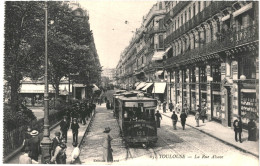 CPA Carte Postale  France Toulouse Rue D'Alsace   Tram 1914VM807771 - Toulouse