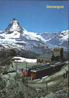 11903957 Gornergrat Zermatt Bahnstation Mit Matterhorn Gornergrat Zermatt - Other & Unclassified