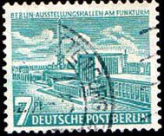 Berlin Poste Obl Yv: 99 Mi:121 Berlin-Ausstellungshalle Am Funkturm (Beau Cachet Rond) - Gebruikt