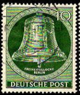 Berlin Poste Obl Yv: 88 Mi:102 Freiheitsglocke Berlin Marteau Au Milieu (cachet Rond) - Used Stamps