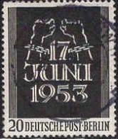 Berlin Poste Obl Yv: 96 Mi:110 17.Juni 1953 (Beau Cachet Rond) - Gebruikt