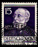Berlin Poste Obl Yv: 82 Mi:96 Rudolf Virchow Medecin (TB Cachet Rond) - Gebraucht