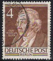 Berlin Poste Obl Yv: 77 Mi:91 Carl Friedrich Zelter Compositeur (Beau Cachet Rond) - Gebruikt