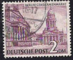 Berlin Poste Obl Yv: 44 Mi:58 Berlin Gendarmenmarkt (Beau Cachet Rond) - Gebraucht