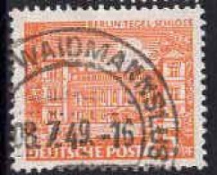 Berlin Poste Obl Yv: 36 Mi:50 Berlin-Tegel-Schloss (TB Cachet à Date) 8-7-49 - Used Stamps
