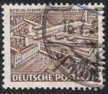 Berlin Poste Obl Yv: 34 Mi:48 Berlin-Tempelhof Flughafen (Beau Cachet Rond) - Oblitérés