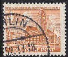 Berlin Poste Obl Yv: 29 Mi:43 Berlin-Schöneberg-Rudolf Wilde-Platz (TB Cachet Rond) - Gebraucht