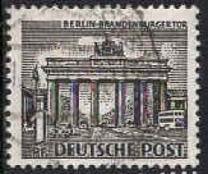 Berlin Poste Obl Yv: 28 Mi:42 Berlin Brandenburger Tor (cachet Rond) - Gebruikt