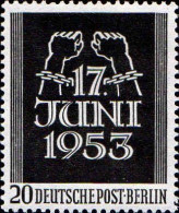 Berlin Poste N** Yv: 96 Mi:110 17.Juni 1953 - Unused Stamps