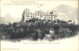 11902697 Rochers De Naye Chemin De Fer Grand Hotel Caux Rochers De Naye - Andere & Zonder Classificatie