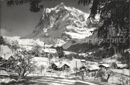 11902627 Grindelwald Mit Wetterhorn Grindelwald - Autres & Non Classés