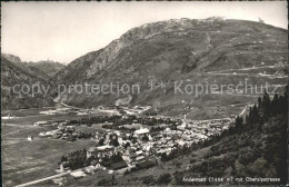 11902547 Andermatt Mit Oberalpstrasse Andermatt - Andere & Zonder Classificatie