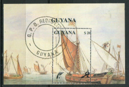 Guyane Ob.  Bloc 59 - Voiliers - Guyane (1966-...)