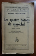 C1  SUEDE Marika STIERNSTEDT Les QUATRE BATONS DE MARECHAL EO Velin 1935 Epuise Port Inclus France - 1901-1940