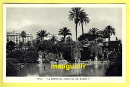 06 ALPES MARITIMES / NICE / LA GROTTE DU JARDIN DU ROI ALBERT 1er / 1937 - Parks