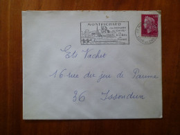 Flamme Montrichard Son Donjon Ses Caves 41 Loire Et Cher 1970 F - Mechanical Postmarks (Advertisement)
