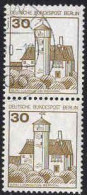 Berlin Poste Obl Yv:498 Mi:534AI Burg Ludwigstein-Werratal (Beau Cachet Rond) Paire - Used Stamps