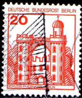 Berlin Poste Obl Yv:497 Mi:533AI Schloss Pfaueninsel-Berlin (Belle Obl.mécanique) - Gebraucht