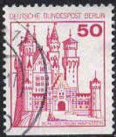 Berlin Poste Obl Yv:499Ab Mi:536D Schloss Neuschwanstein (Beau Cachet Rond) - Oblitérés