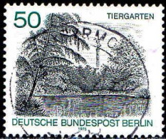 Berlin Poste Obl Yv:494 Mi:531 Tiergarten (Beau Cachet Rond) - Gebruikt