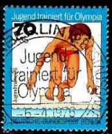 Berlin Poste Obl Yv:484 Mi:520 Jugendmarke Natation (TB Cachet à Date) 6-4-76 - Gebraucht