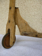 Patinette ( Trottinette ) Pliante, En Bois, De Marque Eureka - Années1930 - Toy Memorabilia