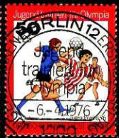 Berlin Poste Obl Yv:483 Mi:519 Jugendmarke Handball (TB Cachet à Date) 6-4-1976 - Gebraucht