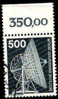 Berlin Poste Obl Yv:471 Mi:507 Radioteleskop Bord De Feuille (cachet Rond) - Used Stamps