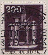 Berlin Poste Obl Yv:470 Mi:506 Bohrinsel (TB Cachet Rond) - Used Stamps