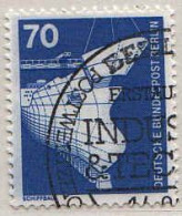 Berlin Poste Obl Yv:464 Mi:500 Schiffbau Construction Navale (TB Cachet Rond) - Used Stamps