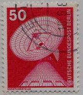 Berlin Poste Obl Yv:463 Mi:499 Erdefunkstelle (Beau Cachet Rond) - Used Stamps