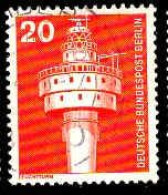 Berlin Poste Obl Yv:460 Mi:496 Leuchtturm (cachet Rond) - Usados