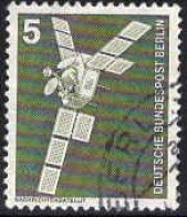 Berlin Poste Obl Yv:458 Mi:494 Nachrichtensatellit (Beau Cachet Rond) - Gebraucht