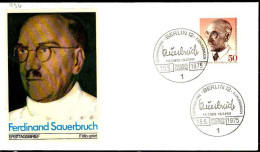 Berlin Poste Obl Yv:456 Mi:492 Ferdinand Sauerbruch Chirurgien (TB Cachet à Date) Fdc Berlin 15-5-75 - 1971-1980