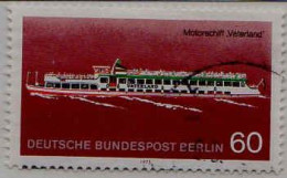 Berlin Poste Obl Yv:450 Mi:486 Motorschiff Vaterland (cachet Rond) - Gebruikt