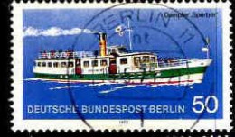 Berlin Poste Obl Yv:449 Mi:485 Dampfer Sperber (Beau Cachet Rond) - Gebraucht