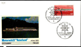 Berlin Poste Obl Yv:450 Mi:486 Motorschiff Vaterland (TB Cachet à Date) Fdc Berlin 14-2-75 - 1971-1980